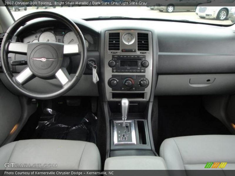 Bright Silver Metallic / Dark Slate Gray/Light Slate Gray 2007 Chrysler 300 Touring