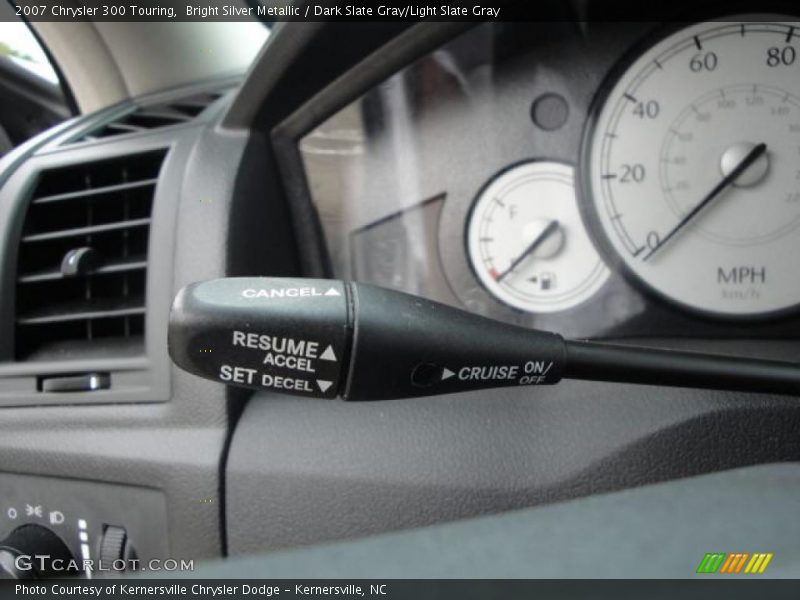 Bright Silver Metallic / Dark Slate Gray/Light Slate Gray 2007 Chrysler 300 Touring