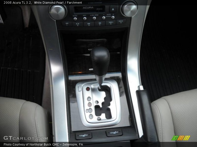 White Diamond Pearl / Parchment 2008 Acura TL 3.2