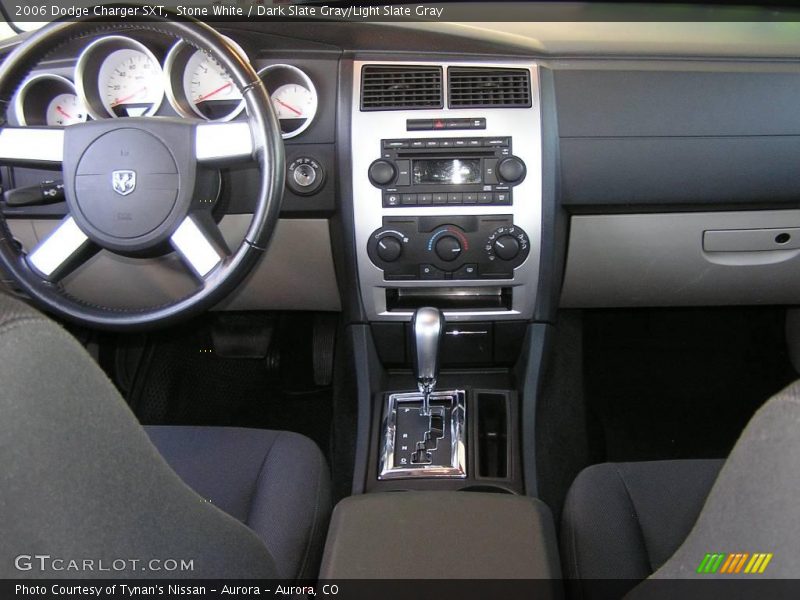 Stone White / Dark Slate Gray/Light Slate Gray 2006 Dodge Charger SXT