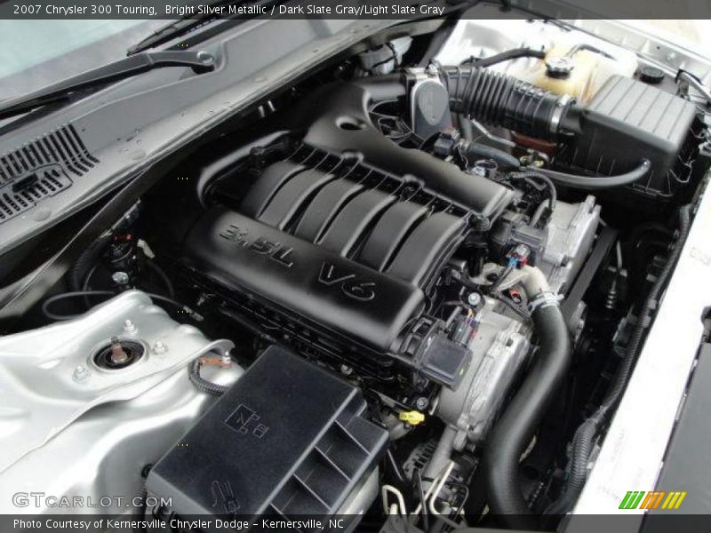 Bright Silver Metallic / Dark Slate Gray/Light Slate Gray 2007 Chrysler 300 Touring