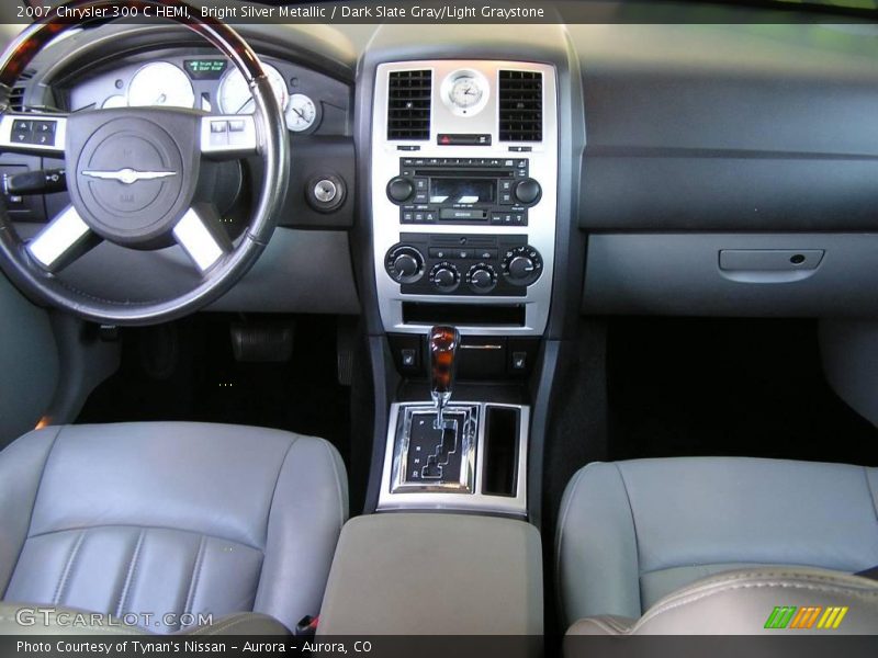 Bright Silver Metallic / Dark Slate Gray/Light Graystone 2007 Chrysler 300 C HEMI