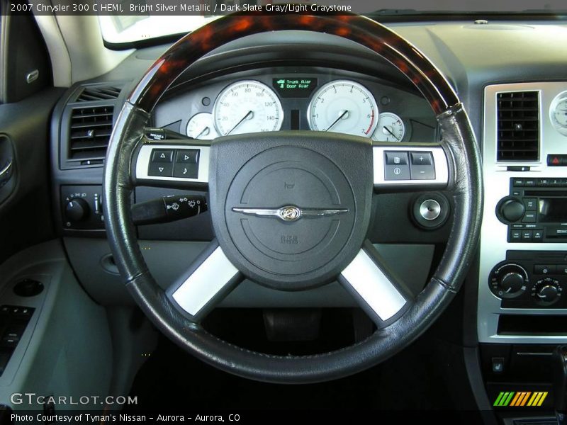 Bright Silver Metallic / Dark Slate Gray/Light Graystone 2007 Chrysler 300 C HEMI