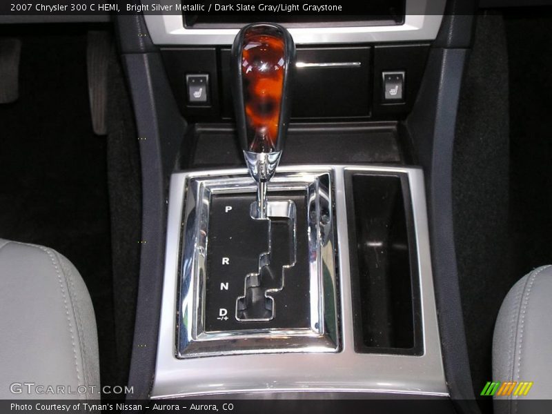 Bright Silver Metallic / Dark Slate Gray/Light Graystone 2007 Chrysler 300 C HEMI