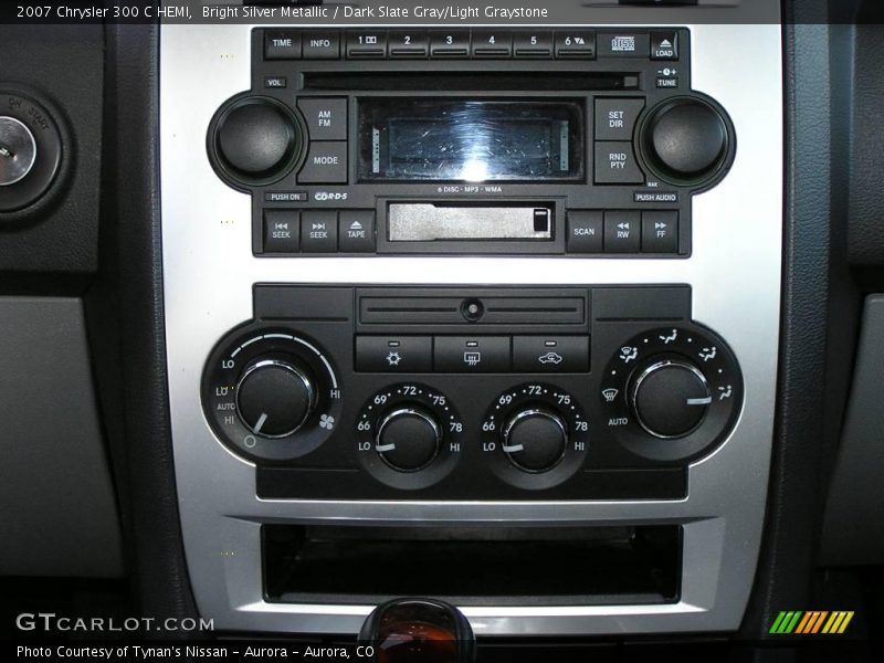 Bright Silver Metallic / Dark Slate Gray/Light Graystone 2007 Chrysler 300 C HEMI