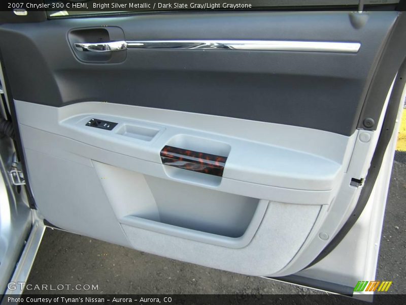 Bright Silver Metallic / Dark Slate Gray/Light Graystone 2007 Chrysler 300 C HEMI