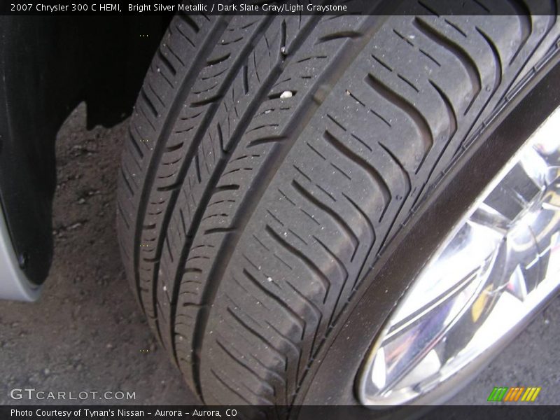 Bright Silver Metallic / Dark Slate Gray/Light Graystone 2007 Chrysler 300 C HEMI