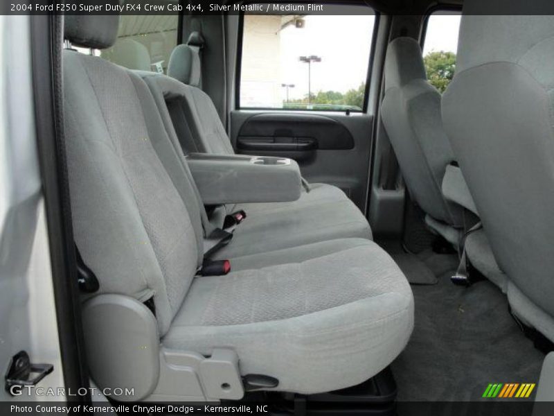 Silver Metallic / Medium Flint 2004 Ford F250 Super Duty FX4 Crew Cab 4x4