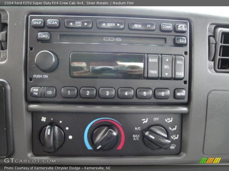 Silver Metallic / Medium Flint 2004 Ford F250 Super Duty FX4 Crew Cab 4x4