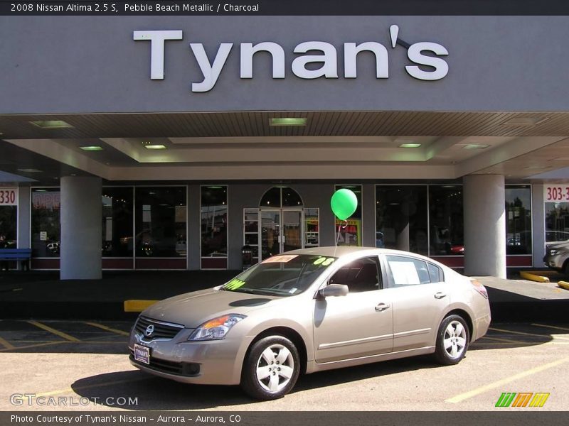 Pebble Beach Metallic / Charcoal 2008 Nissan Altima 2.5 S