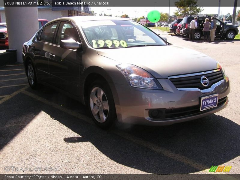 Pebble Beach Metallic / Charcoal 2008 Nissan Altima 2.5 S