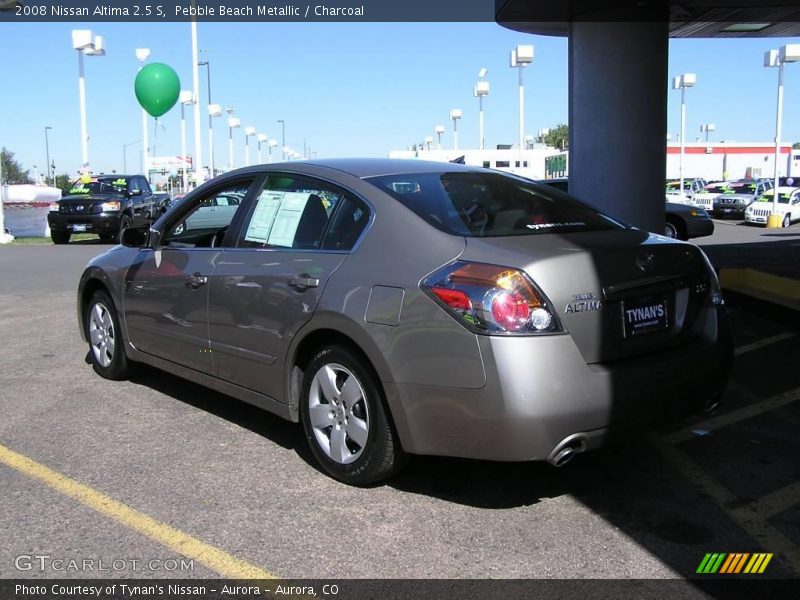 Pebble Beach Metallic / Charcoal 2008 Nissan Altima 2.5 S