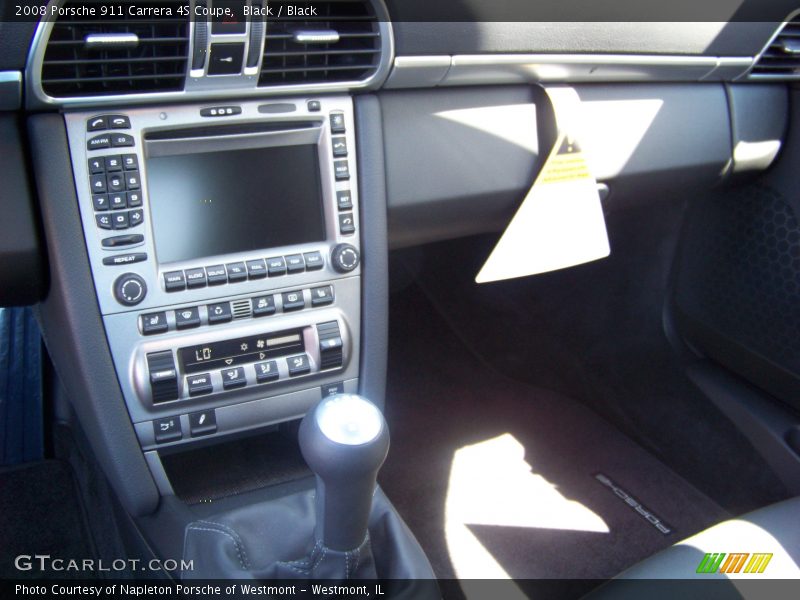 Black / Black 2008 Porsche 911 Carrera 4S Coupe