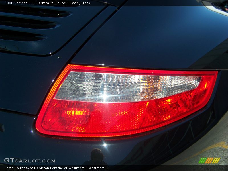 Black / Black 2008 Porsche 911 Carrera 4S Coupe