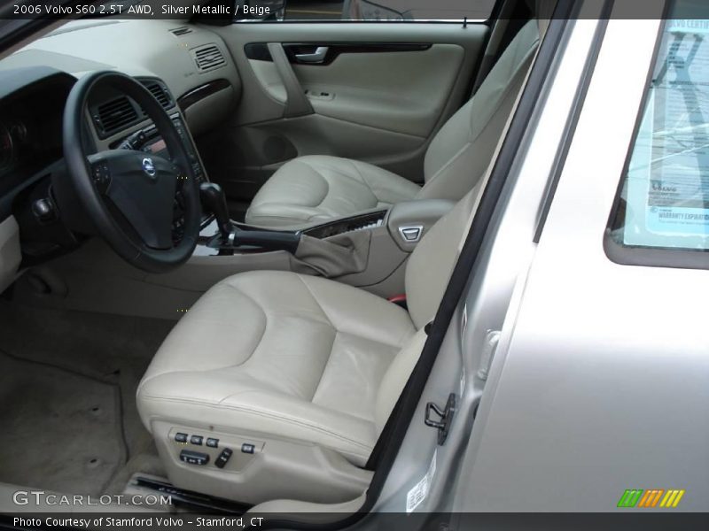Silver Metallic / Beige 2006 Volvo S60 2.5T AWD