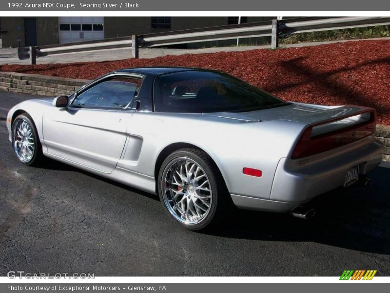 Sebring Silver / Black 1992 Acura NSX Coupe
