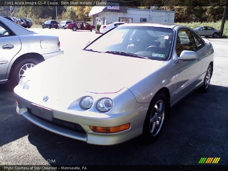 Satin Silver Metallic / Ebony 2001 Acura Integra GS-R Coupe