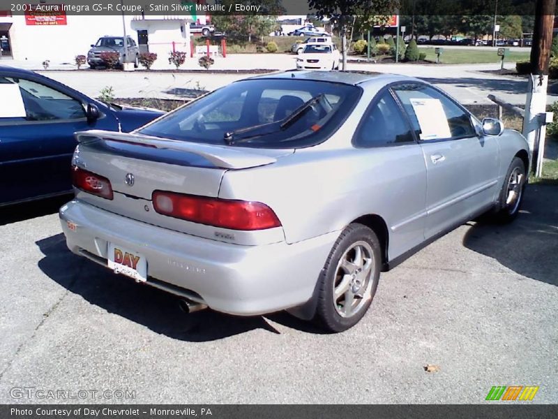 Satin Silver Metallic / Ebony 2001 Acura Integra GS-R Coupe