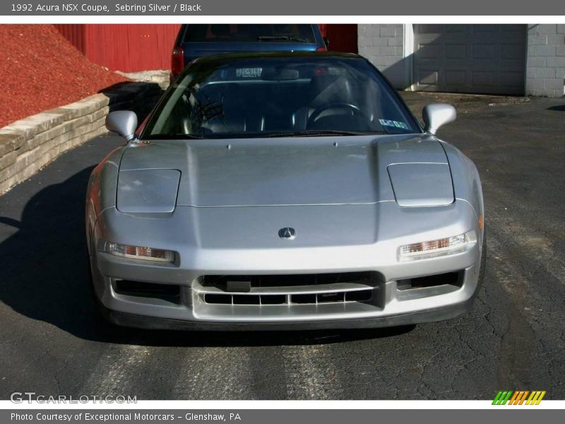 Sebring Silver / Black 1992 Acura NSX Coupe