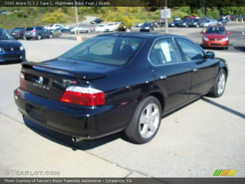 Nighthawk Black Pearl / Ebony 2003 Acura TL 3.2 Type S