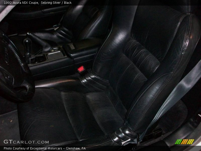 Sebring Silver / Black 1992 Acura NSX Coupe