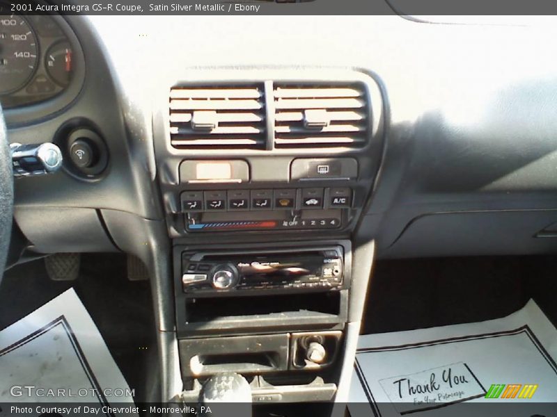 Satin Silver Metallic / Ebony 2001 Acura Integra GS-R Coupe