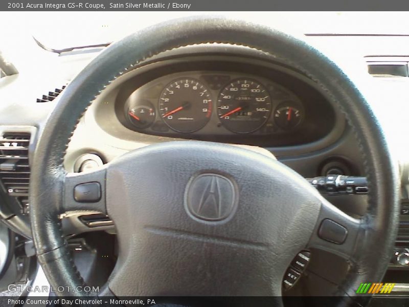 Satin Silver Metallic / Ebony 2001 Acura Integra GS-R Coupe
