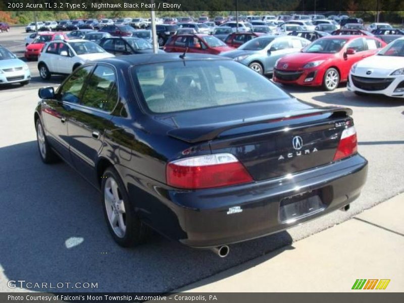 Nighthawk Black Pearl / Ebony 2003 Acura TL 3.2 Type S