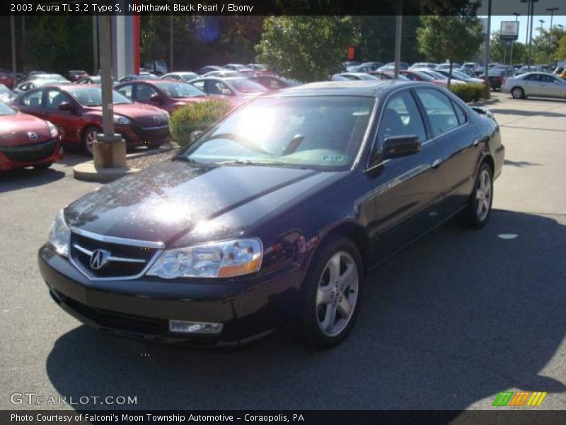 Nighthawk Black Pearl / Ebony 2003 Acura TL 3.2 Type S