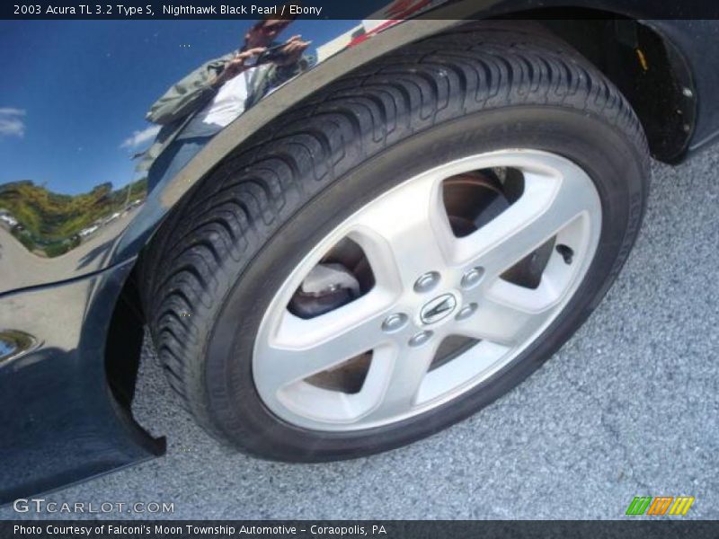 Nighthawk Black Pearl / Ebony 2003 Acura TL 3.2 Type S
