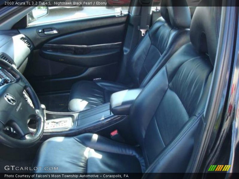 Nighthawk Black Pearl / Ebony 2003 Acura TL 3.2 Type S