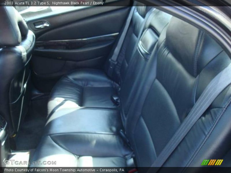 Nighthawk Black Pearl / Ebony 2003 Acura TL 3.2 Type S