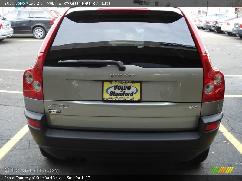Willow Green Metallic / Taupe 2006 Volvo XC90 2.5T AWD