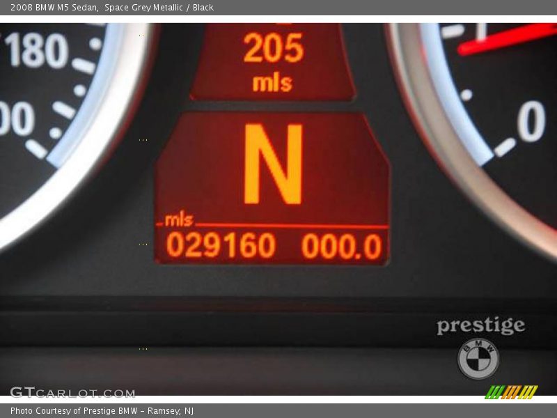 Space Grey Metallic / Black 2008 BMW M5 Sedan