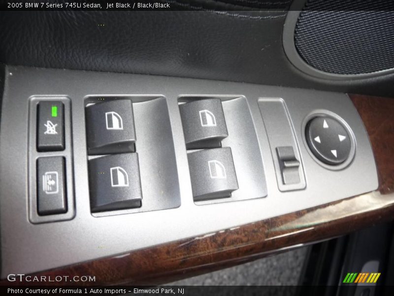 Jet Black / Black/Black 2005 BMW 7 Series 745Li Sedan
