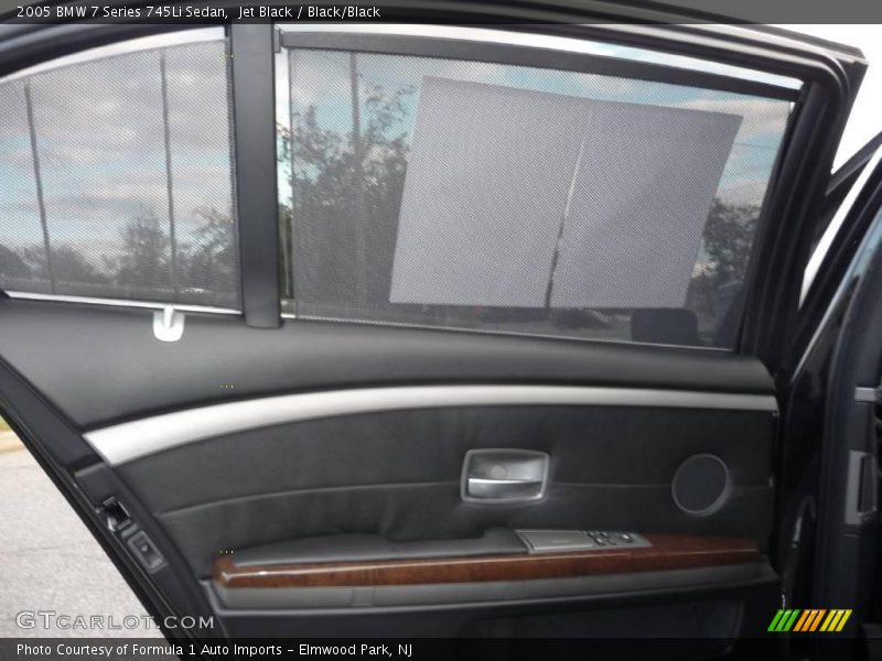 Jet Black / Black/Black 2005 BMW 7 Series 745Li Sedan