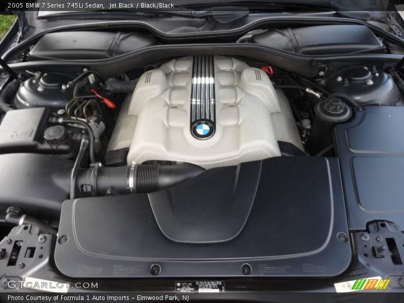 Jet Black / Black/Black 2005 BMW 7 Series 745Li Sedan