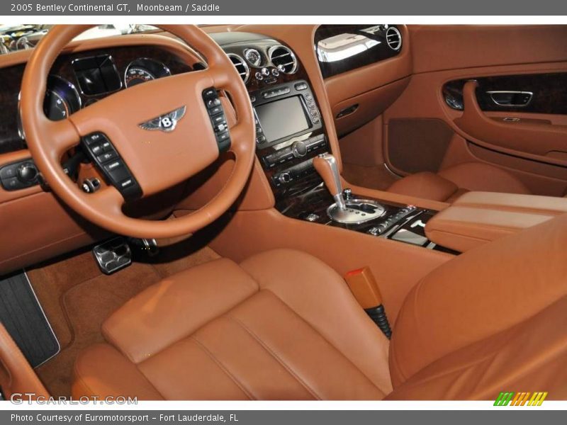 Moonbeam / Saddle 2005 Bentley Continental GT