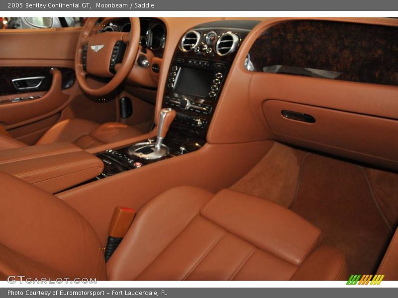 Moonbeam / Saddle 2005 Bentley Continental GT