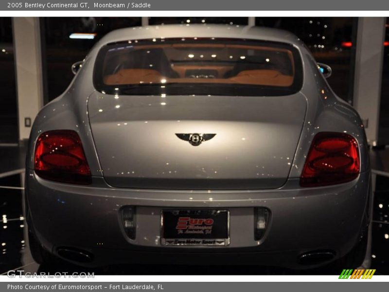 Moonbeam / Saddle 2005 Bentley Continental GT