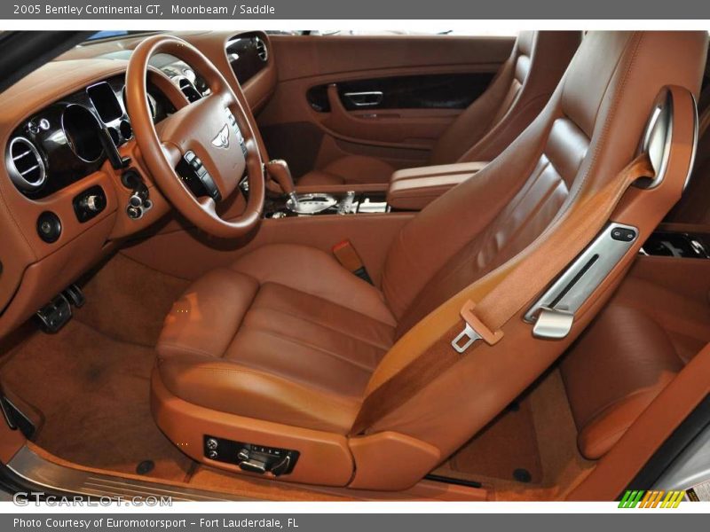 Moonbeam / Saddle 2005 Bentley Continental GT