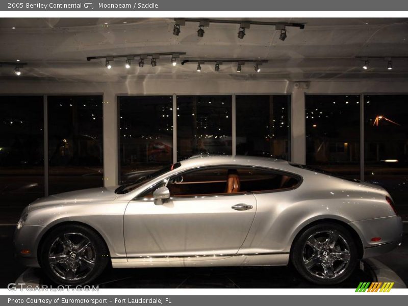 Moonbeam / Saddle 2005 Bentley Continental GT