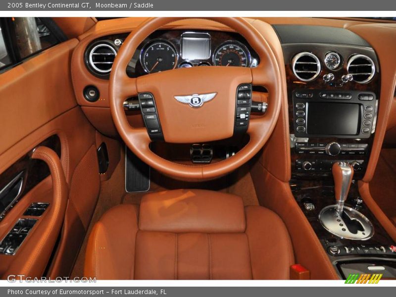Moonbeam / Saddle 2005 Bentley Continental GT