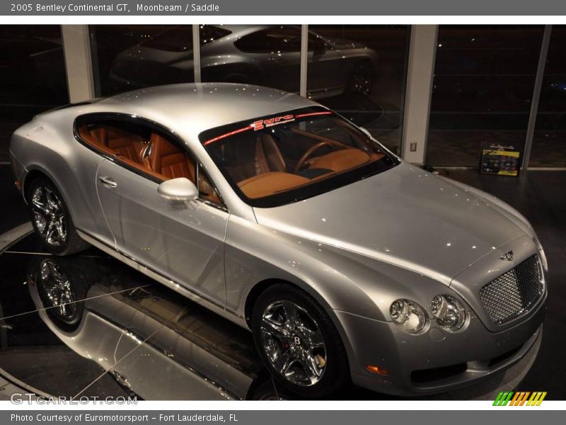 Moonbeam / Saddle 2005 Bentley Continental GT