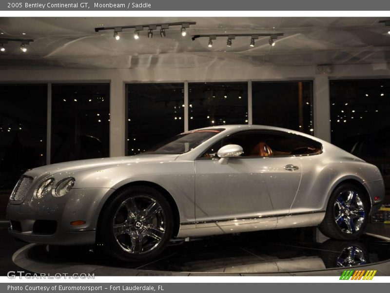 Moonbeam / Saddle 2005 Bentley Continental GT