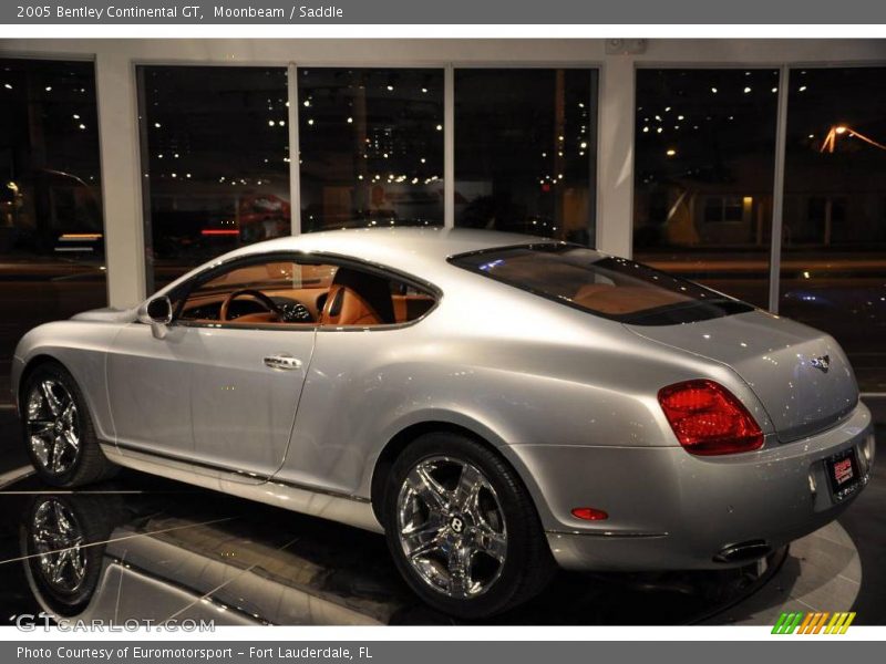Moonbeam / Saddle 2005 Bentley Continental GT