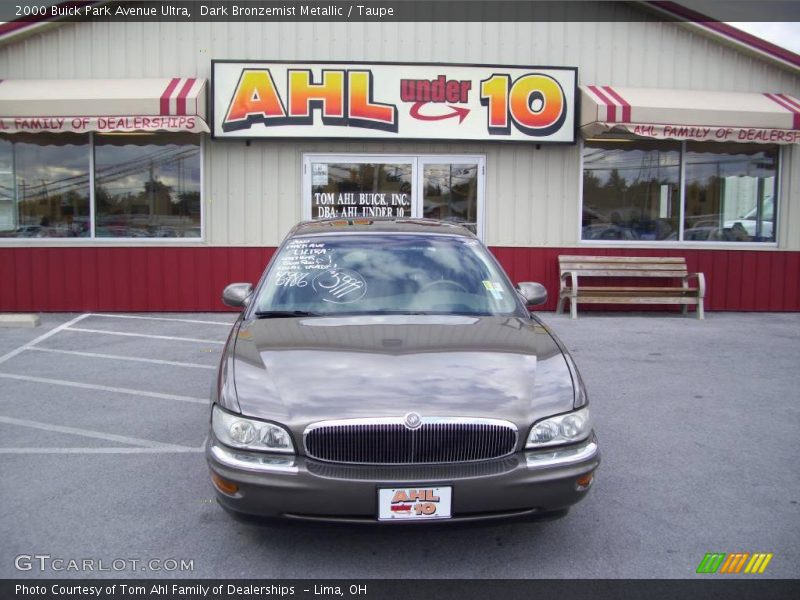 Dark Bronzemist Metallic / Taupe 2000 Buick Park Avenue Ultra