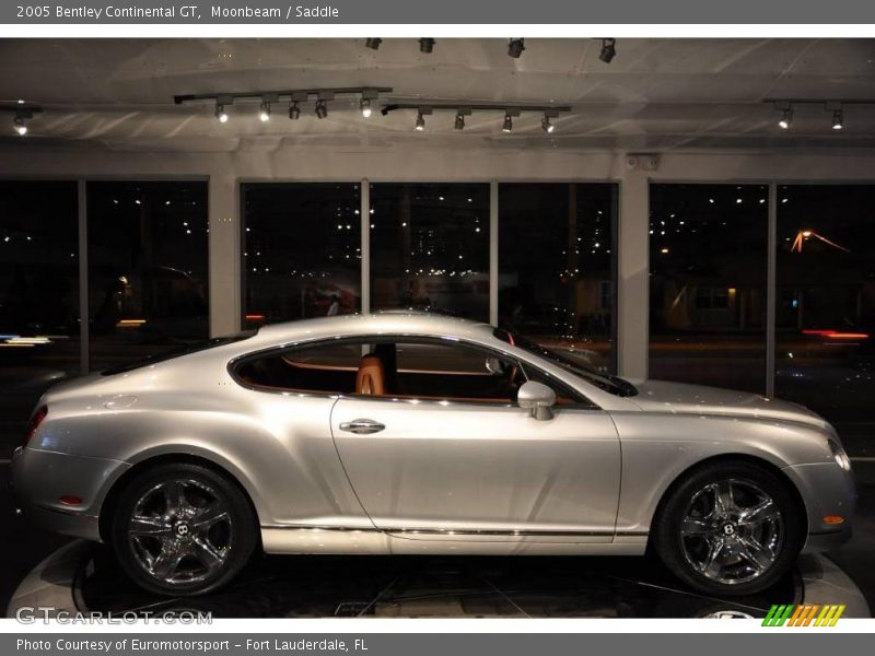 Moonbeam / Saddle 2005 Bentley Continental GT