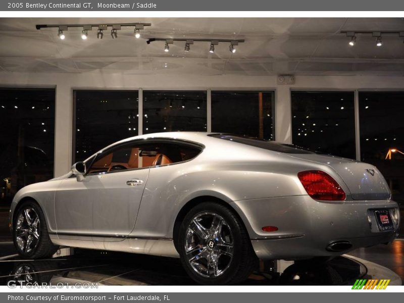 Moonbeam / Saddle 2005 Bentley Continental GT