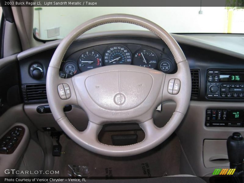 Light Sandrift Metallic / Taupe 2003 Buick Regal LS